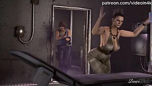 hey jill valentine, can you handle my huge futa cock? test it now!