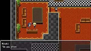 exploring brothel with three prostitutes