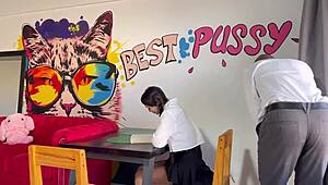 man, i was shook when teacher slammed his dick in my face... got banged on the table real hard after!