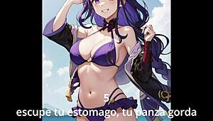 hey, ready for shogun raiden part 2 femdom joi in spanish?