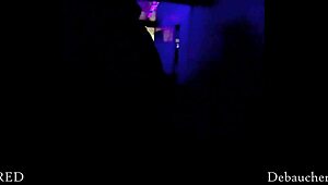 I sucked a stranger's HUGE MONSTER COCK at GLORY HOLE, BOLD BLOWJOB leading to CUM ON FACE.