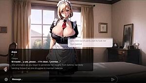 hey, wanna hear about this hentai maid’s wild anal story?