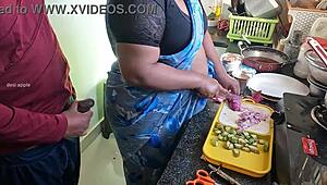 uh, flashin’ and jerkin’ off in front of tamil maid kanika