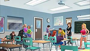 Summertime saga 158 with teacher interactions.