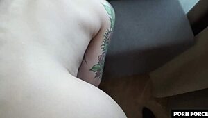 When goth girl anna de ville gives that look!