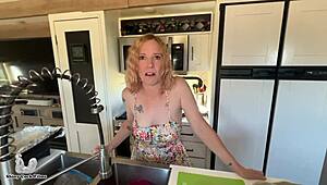 Hey, helping my stepmom with holiday stress feels so dirty!