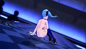 Suisei Gets Clothes Ripped In Intense Hentai Striptease.