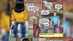 Unwanted guest, horny father-in-law, in gay erotic encounter.