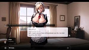 hey, wanna hear about this hentai maid’s wild anal story?