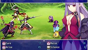 Discovering clown's secret in revenge of female demon king