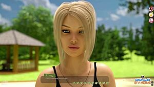 ep18 eve caught stroking in shower - helping the hotties