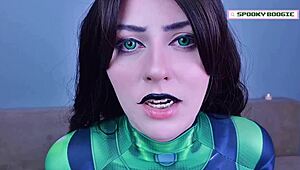 kim possible, dr drakken’s got a mind control device for sexy shego, wanna see?