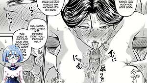 Japanese milf takes full control in intense domination scene.