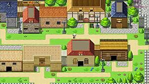 in the game, female knight gets groped by companions at wedding