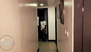 Ebony Girl Takes Bbc Home