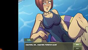 Witch hunter fights monster