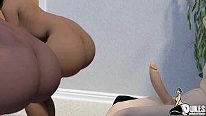 Thick slutty milfs pound dick relentlessly all weekend in a lavish mansion.