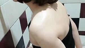 Watch this gay asian guy learn blowjob skills through masturbation training