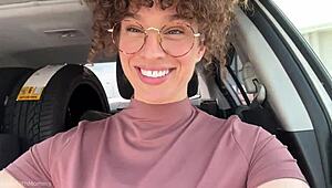 Yo, wanna watch a stepmom seduce a fast food guy while vlogging? Tell me how you’d ride those big tits!