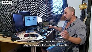 Discovery Channel Parody Features River Bitch with Two Slutty Cops in Outdoor Action.