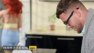 Brazzers - Jordi And Danny Cant Get Over How Hot Their Friends Wife Angel Wicky Is & Decide To Share Her Pussy!