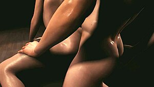 Descriptive Perky Curvy Ass Slammed Hard on Office Desk in 3D