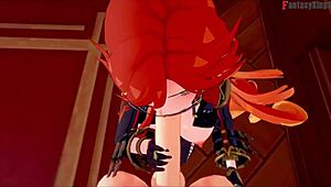 Mavuika sucking and fucking in jean's office free pov genshin impact full fantasyking3