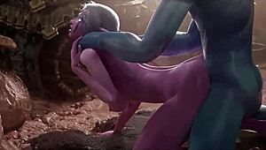 Nagoonimation Compilation: Best Blender Porn in Uncensored Action