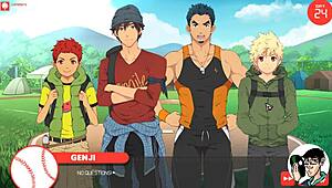 Ichiru leads me through forest and hot springs for steamy Bacchikoi adventure part 3