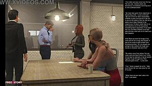 Big Apple Small Gesture Episode Explodes with 3D Cartoon Sex!