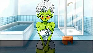 Cheelai gets fucked by Broly's huge dick in Dragon Ball Super 😏