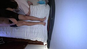 Masseuse with huge ass oils up for a happy ending inside