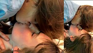 birthday surprise, hot kisses, pussy masturbation, blowjob, and internal cumshot?