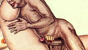 Anyone into vintage erotic art with a spicy anime twist? 😍