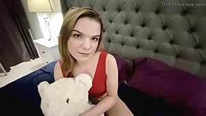 step sister experiments with step brother in taboo fuck on new year's