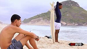 Fucking the Naughty Surfer’s Tight Ass in Raw POV Action