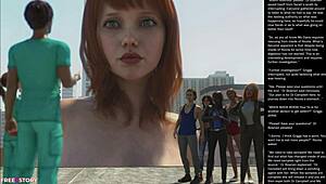 What's big apple small gesture in this 3d cartoon sex? hentai episode 31