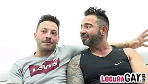 john brachalli fucks martin mazza hard on the sofa 😈