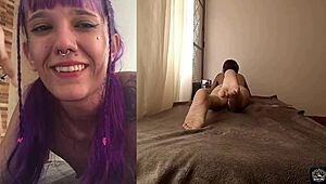 Alt submissive cries during hard anal pile driving. It’s intense with a muscular bodybuilder.