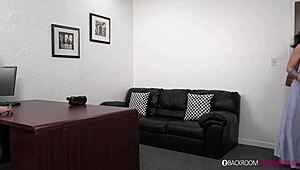 Raven Lane’s anal audition at BRCC gets wild with creampie! 😱