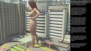 What's big apple small gesture in this 3d cartoon sex? hentai episode 31