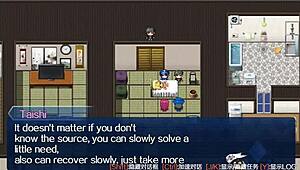 Scathach Cares for Old Man in Small Village Game