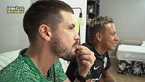 Brazilian friend loses game but claims ass victory