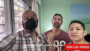 Argentinian machos intensely fuck gay twinks bareback