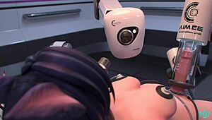 扶她阿狸被霸道AI控制狠挤奶