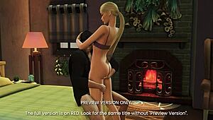 Naughty 3D hentai preview unveils wild anime action in HP AU 3.