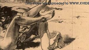 Anyone into vintage erotic art with a spicy anime twist? 😍