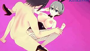 Hana And Yanagi Uzaki Bunny Girl Sex