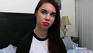 Brooklyn Rose Gets Back at Cheating Boyfriend with POV Blowjob and Monster Cock Action