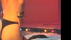 Blonde Legend Lois Ayres Shakes Ass Before Hard Fucking on Stage